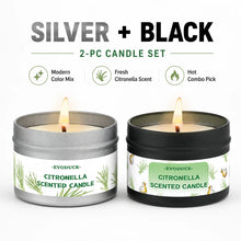 Load image into Gallery viewer, Citronella Candle Outdoor, Lemongrass Scented Candle for Patio Garden Backyard Camping Summer BBQ Party Long Lasting Home Decor