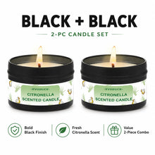 Load image into Gallery viewer, Citronella Candle Outdoor, Lemongrass Scented Candle for Patio Garden Backyard Camping Summer BBQ Party Long Lasting Home Decor