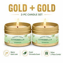 Load image into Gallery viewer, Citronella Candle Outdoor, Lemongrass Scented Candle for Patio Garden Backyard Camping Summer BBQ Party Long Lasting Home Decor