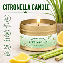 Load image into Gallery viewer, Citronella Candle Outdoor, Lemongrass Scented Candle for Patio Garden Backyard Camping Summer BBQ Party Long Lasting Home Decor