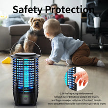 Load image into Gallery viewer, Outdoor Portable Waterproof Bug Zapper - Mosquito Repellent Lamp for Bedroom Home &amp; Pest Control