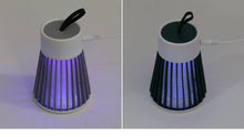 Load image into Gallery viewer, Mosquito Killer Lamp 2-in-1 USB Electric Insect Zapper Bug Trap with LED Night Light for Bedroom Outdoor Camping Wasps Gnats Fly
