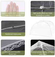 Load image into Gallery viewer, Kitchen Food Cover Foldable Anti Fly Mosquito Mesh Cover Picnic Dinner Table Umbrella Style Tent Cover Kitchen Gadgets