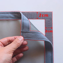 Load image into Gallery viewer, Magnetic Mosquito Net Door Screen Customized Size Grey Invisible Mesh Summer Insect Proof Automatic Closing Curtain
