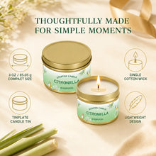 Load image into Gallery viewer, Citronella Candle Outdoor, Lemongrass Scented Candle for Patio Garden Backyard Camping Summer BBQ Party Long Lasting Home Decor