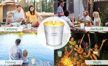 Load image into Gallery viewer, Citronella Candles Outdoor Indoor 12pcs Citronella Candles for Patio Summer Outdoor Candle Bulk for Home Garden Yard Camping