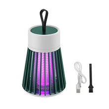 Load image into Gallery viewer, Mosquito Killer Lamp 2-in-1 USB Electric Insect Zapper Bug Trap with LED Night Light for Bedroom Outdoor Camping Wasps Gnats Fly
