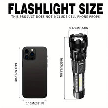 Load image into Gallery viewer, High Power Led Flashlights Very Strong Tactical Torch 6 Modes Rechargeable Camping Fishing Emergency Zoom Lantern