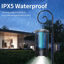 Load image into Gallery viewer, Outdoor Portable Waterproof Bug Zapper - Mosquito Repellent Lamp for Bedroom Home &amp; Pest Control