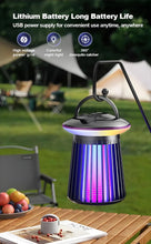 Load image into Gallery viewer, Rechargeable Mosquito Killer Lamp UV Bug Zapper Indoor Outdoor Mosquito Trap Portable Insect Catcher for Camping