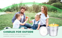 Load image into Gallery viewer, Citronella Candles Outdoor Indoor 12pcs Citronella Candles for Patio Summer Outdoor Candle Bulk for Home Garden Yard Camping