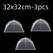 Load image into Gallery viewer, Kitchen Food Cover Foldable Anti Fly Mosquito Mesh Cover Picnic Dinner Table Umbrella Style Tent Cover Kitchen Gadgets