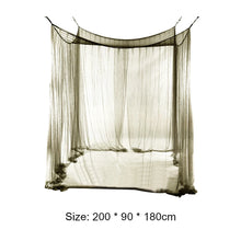 Load image into Gallery viewer, Summer Single Mosquito Net Lightweight Portable Folding Insect Bug Mosquito Canopy Netting Sleeping Mesh Tent Army Green Outdoor
