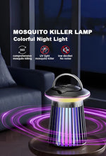 Load image into Gallery viewer, Rechargeable Mosquito Killer Lamp UV Bug Zapper Indoor Outdoor Mosquito Trap Portable Insect Catcher for Camping