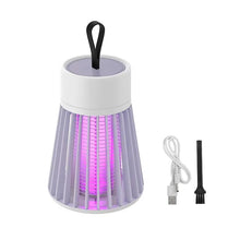 Load image into Gallery viewer, Mosquito Killer Lamp 2-in-1 USB Electric Insect Zapper Bug Trap with LED Night Light for Bedroom Outdoor Camping Wasps Gnats Fly