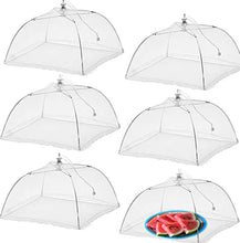 Load image into Gallery viewer, Kitchen Food Cover Foldable Anti Fly Mosquito Mesh Cover Picnic Dinner Table Umbrella Style Tent Cover Kitchen Gadgets
