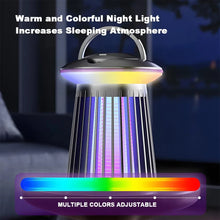 Load image into Gallery viewer, Rechargeable Mosquito Killer Lamp UV Bug Zapper Indoor Outdoor Mosquito Trap Portable Insect Catcher for Camping