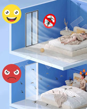 Load image into Gallery viewer, Magnetic Mosquito Net Door Screen Customized Size Grey Invisible Mesh Summer Insect Proof Automatic Closing Curtain
