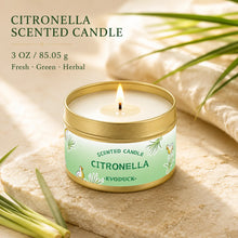 Load image into Gallery viewer, Citronella Candle Outdoor, Lemongrass Scented Candle for Patio Garden Backyard Camping Summer BBQ Party Long Lasting Home Decor