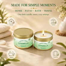 Load image into Gallery viewer, Citronella Candle Outdoor, Lemongrass Scented Candle for Patio Garden Backyard Camping Summer BBQ Party Long Lasting Home Decor