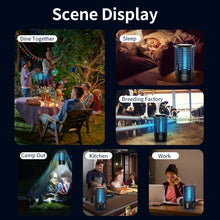 Load image into Gallery viewer, Outdoor Portable Waterproof Bug Zapper - Mosquito Repellent Lamp for Bedroom Home &amp; Pest Control