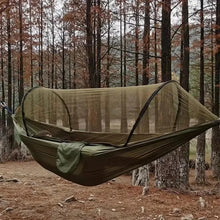 Load image into Gallery viewer, Outdoor Camping Hammock Hanging Bed with Mosquito Net
