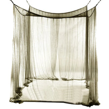 Load image into Gallery viewer, Summer Single Mosquito Net Lightweight Portable Folding Insect Bug Mosquito Canopy Netting Sleeping Mesh Tent Army Green Outdoor
