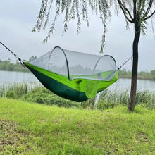 Load image into Gallery viewer, Outdoor Camping Hammock Hanging Bed with Mosquito Net