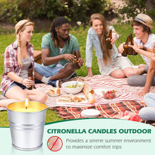 Load image into Gallery viewer, Citronella Candles Outdoor Indoor 12pcs Citronella Candles for Patio Summer Outdoor Candle Bulk for Home Garden Yard Camping