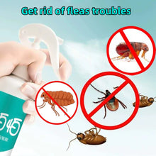 Load image into Gallery viewer, Control Fleas And Tick Pet Skin Care Spray Cats And Dogs Tick Soothe Puppy Kitten External Use Prevention Spray 100ML